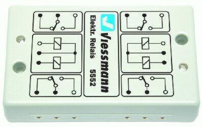 Electronic Relay 2 x 2UM<br /><a href='images/pictures/Viessmann/5552.jpg' target='_blank'>Full size image</a>